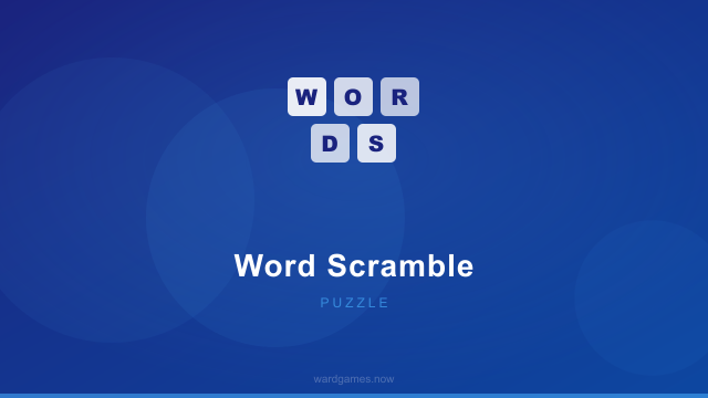 Word Scramble